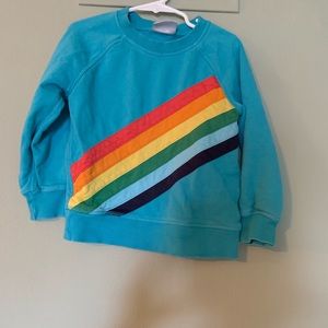 Hanna Andersson Rainbow Crewneck